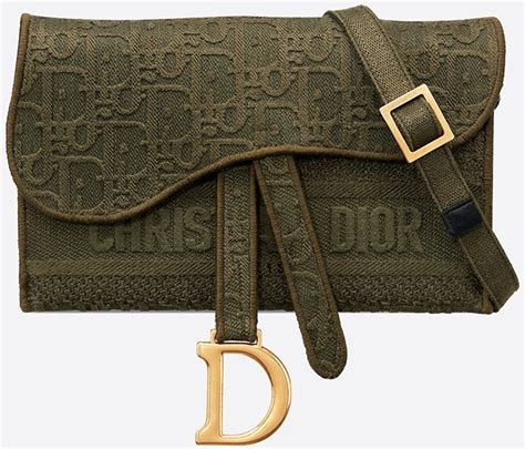 dior slim saddle pouch